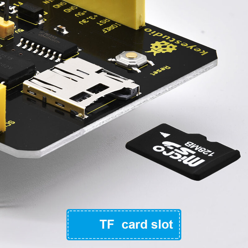 Key-ônibus para arduino uno r3/caixa de presente, chip tampa com soquete sd guarnição, novo,