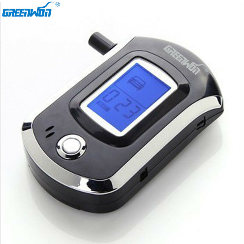 GREENWON Professional Digital Breath Alcohol Tester Breathalyzer AT6000 alcohol breath tester alcohol detector Dropshipping