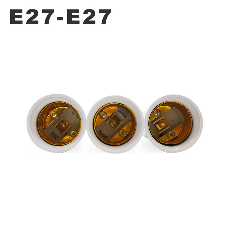 Патрон для лампы E27/E27, удлинитель основания, 65/95/197 мм, E27-E27