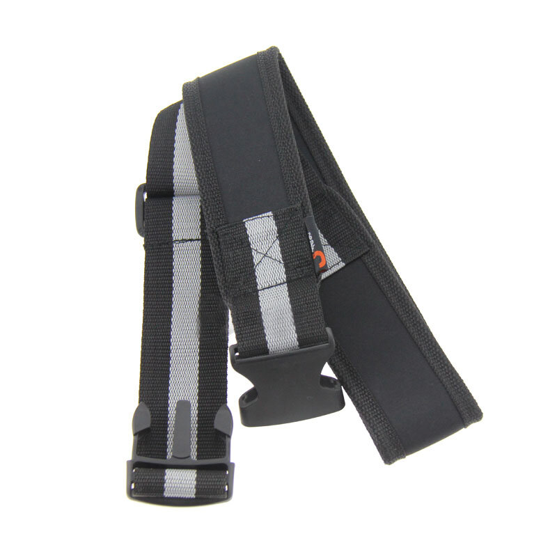 Jetech 2 – ceinture rembourrée réglable en nylon de 1/4 pouces de large pour électricien, ceinture pour outils d'entraînement de charpentier, noir pour pochette à outils