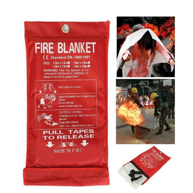 Огнеупорное одеяло из стеклопластика огнеупорное аварийное огнеупорное средство для кухни домашнее огнеупорное
