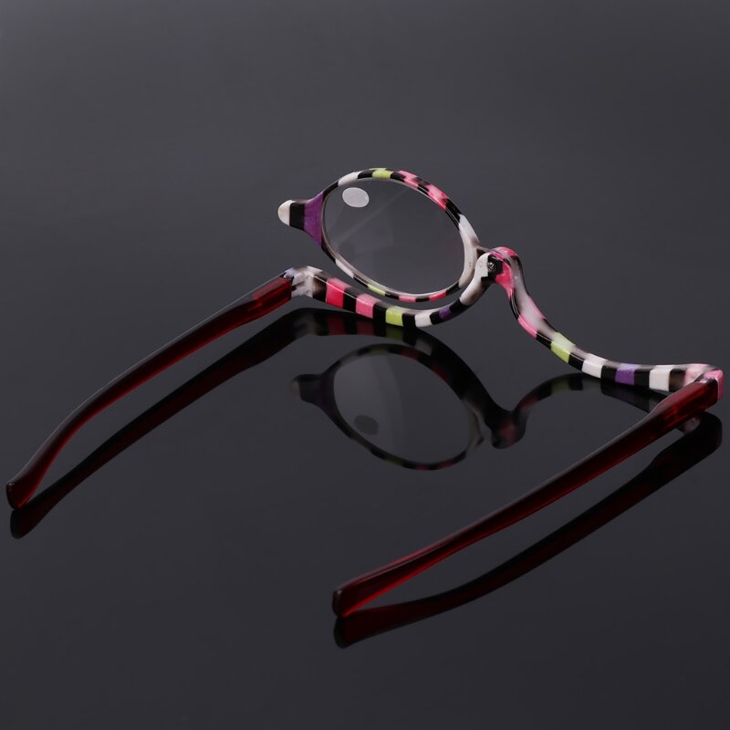 نظارات مكبرة ماكياج التجميل نظارة قراءة نظارات قابلة للطي 1.0 ~ 4.0