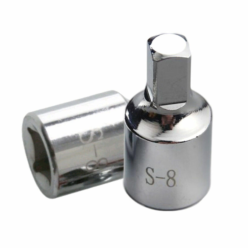Outil de clé de bouchon de vidange de puisard d'huile, dissolvant carré, cristaux Renault et KIT, 8mm