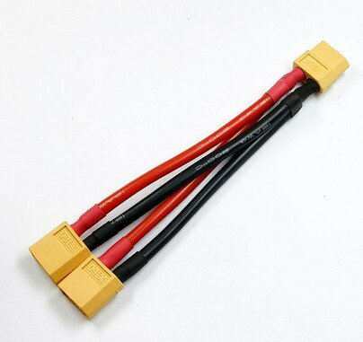 12AWG XT60 Parallel Connection Cable for RC Model