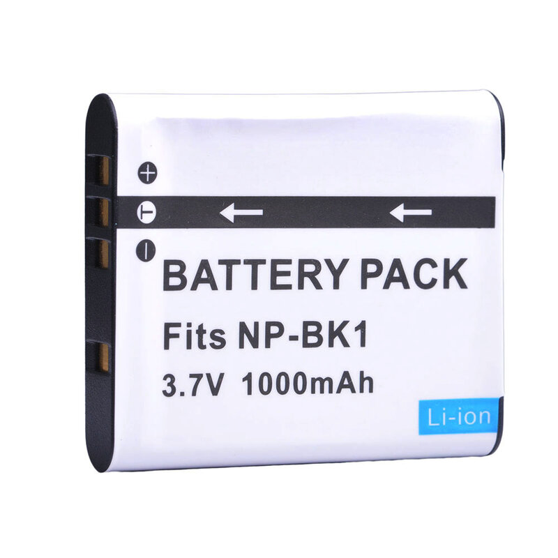 DuraPro-Bateria com carregador USB, Bateria para Sony S750, S780, S950, S980, W190, W370, W180, DSC-S950, MHS-PM1, NP BK1, 1000mAh