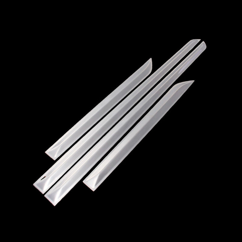 Car Door Side Garnish Molding Trim for Toyota HIGHLANDER 2015 Chrome Stainless Steel Car Styling Accessories