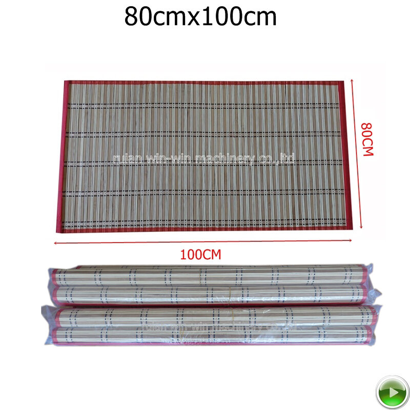 80X100CM Bambu Kecil Tirai Digunakan untuk Tas Membuat Mesin Lebar 80 Panjang 100Cm