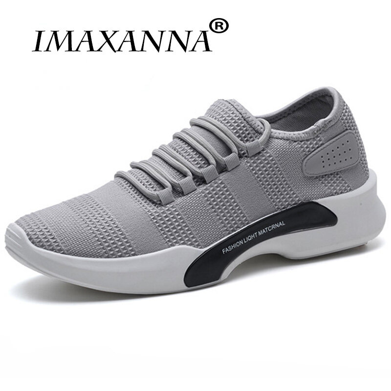 IMAXANNA Men Sneakers Running Shoes Lightweight Sneakers Mesh Breathable Sport Shoes Jogging Walking Shoes Athletics Shoes