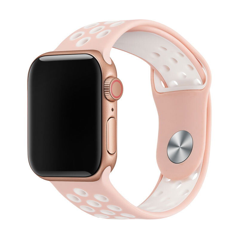 Bracelet de montre pour Iwatch Apple Watch 4 42mm 44mm Silicone Sport montre bracelet pour Apple montre 3 38mm 40mm bandes de remplacement 81010