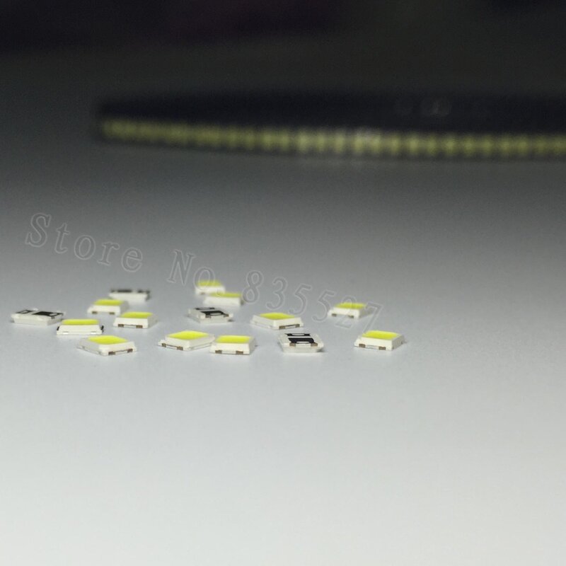 200PCS/LOT 2835 SMD pure white / natural  white / warm white / cool white LED 23-25LM  bright lamp beads Light emitting diode