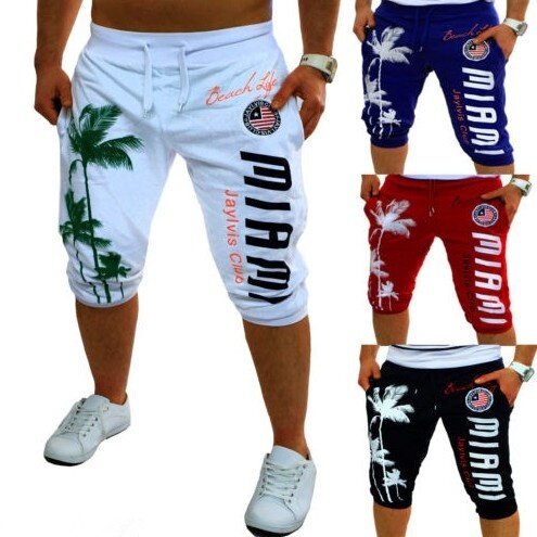 Zogaa mens casual shorts 2019 sommer neue Casual Mode drucken hip hop shorts 5 farben streetwear männer shorts jogger jogginghose