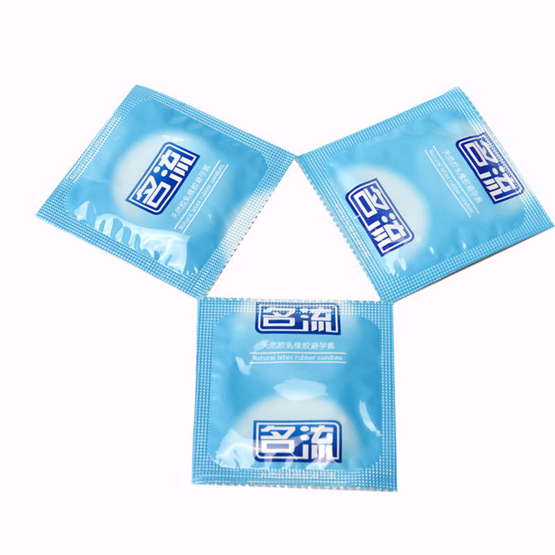 3 Buah Cincin Penis Penundaan Lateks Pelumas Tipis Alat Kontrasepsi Aman Kondom Produk Seks Kondom Mainan Lengan Ayam untuk Seks Pria