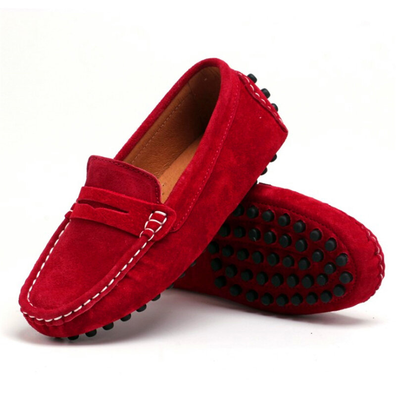 Size 27-39 Really skin Children Boy's Girl Baby Shoes Slip-on Loafers Flats Spring And Autumn Fashion Boys Sneakers for Big Kids