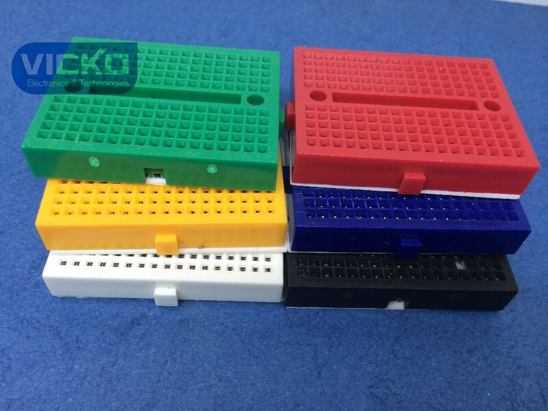 [Vk] mini brinquedo protótipo placa de ensaio 170 pontos com ligação para atmega pic para arduino uno conector