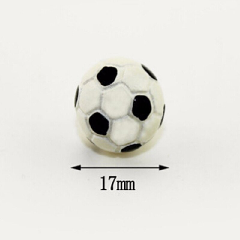 1 шт. 1:6/1:12 миниатюрный Спортивный Футбольный мяч и аксессуары для кукол, украшение для кукольного домика
