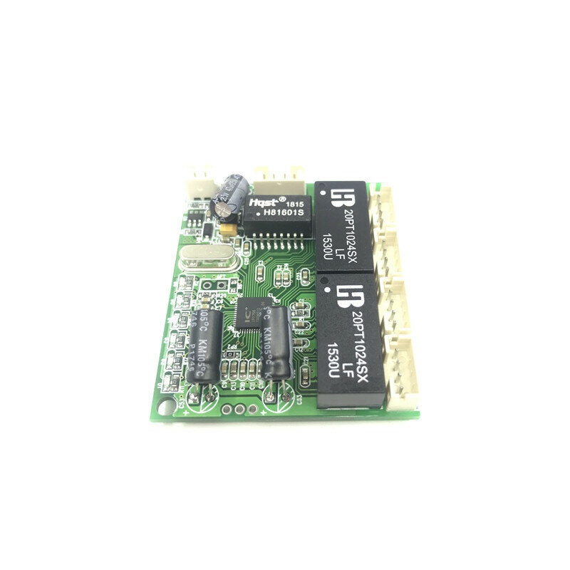 Mini Kecil Tambahan 3/4/5 Port 10/100 Mbps Teknik Switch Modul Jaringan Akses Kontrol Kamera indah Kompak Pcba Dewan OEM