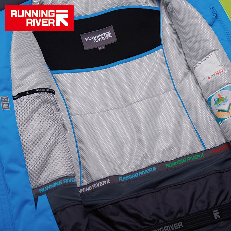 RUNNING RIVER 브랜드 남자 고품질 스키 재킷 겨울 따뜻한 후드 스포츠 재킷 남자 전문 야외 재킷 # A7025