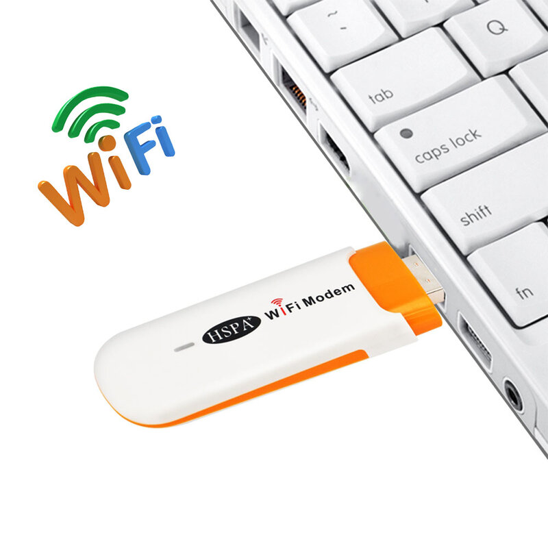 7.2Mbps Mini 3G USB Modem Wireless Router USB Wifi Dongle Mobile Wifi Router Hotspot with SIM Card Slot  for Car/Outdoor Travel