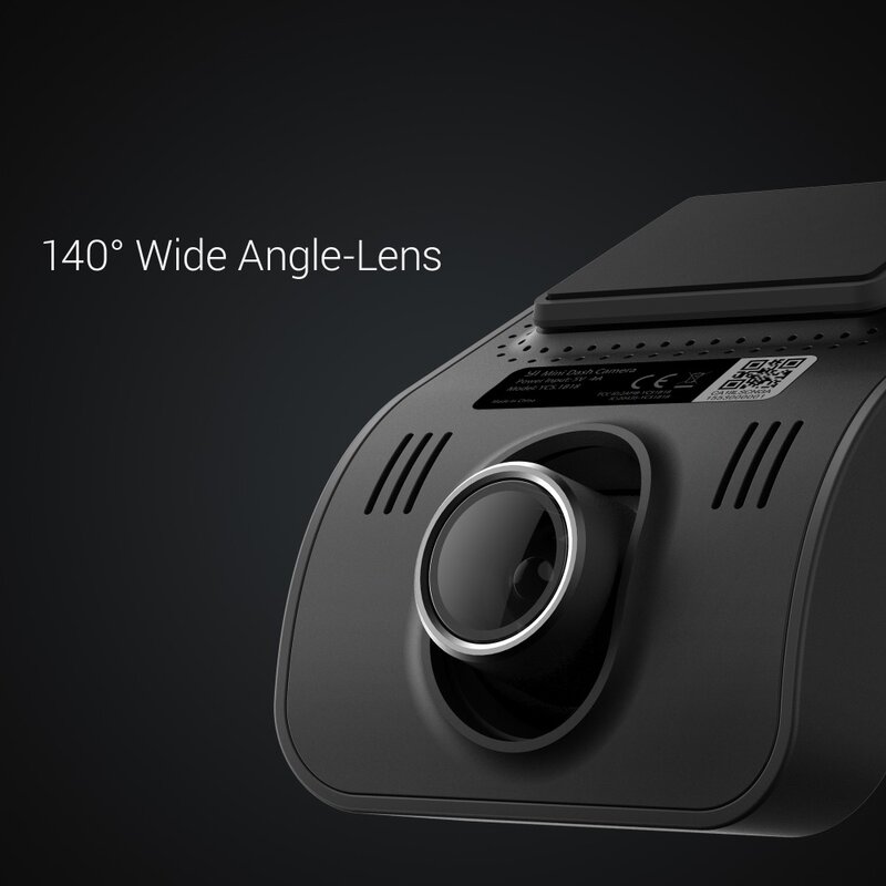 YI Mini Traço Cam Full HD 1080 P Mini-Câmera Do Carro Tela de 2.0 LCD Wide Angle Construído Em g-Sensor de Estacionamento de Visão Noturna Monitoramento