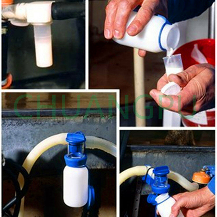 Échantillons de lait automatique de ferme, 200ml, pour tester la qualité du lait