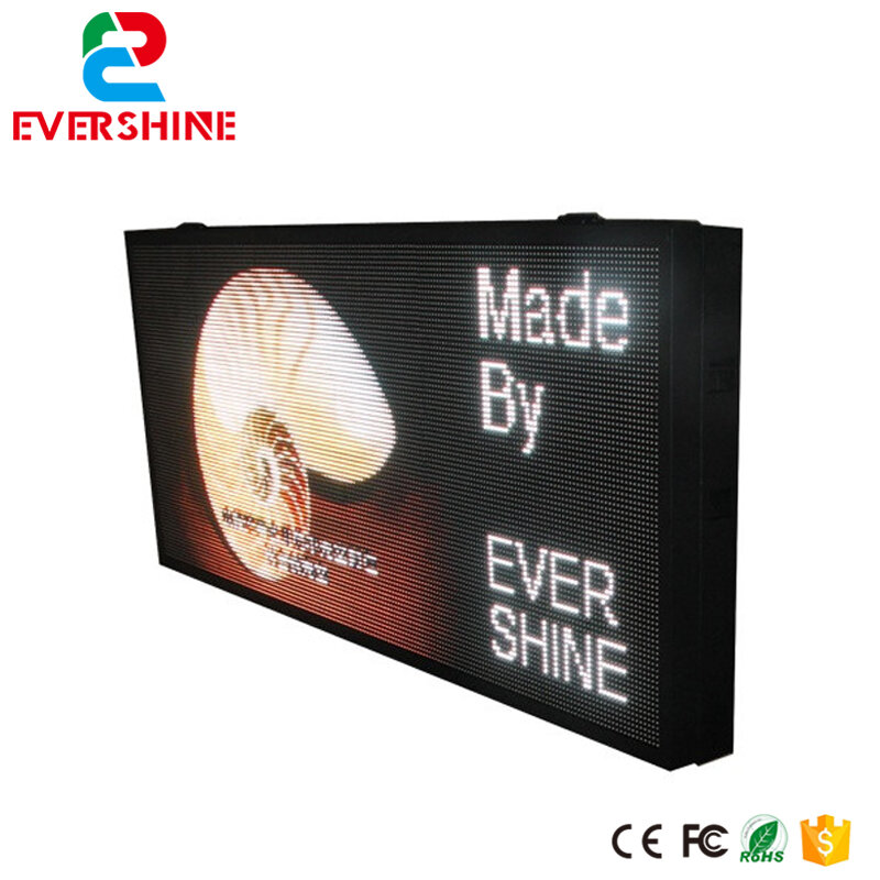 Nouveau! Panneau LED pour vidéo, Animation, graphiques, texte, panneau d'affichage de température