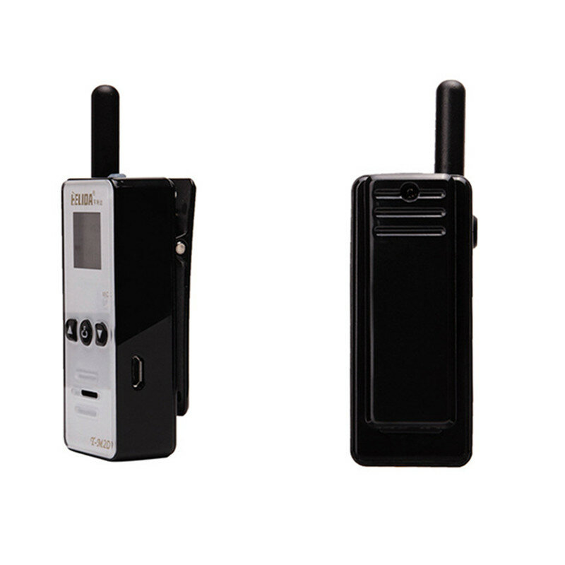 Mini walkie talkie bezprzewodowy mały zintegrowany na zewnątrz domofon Two Way Radio