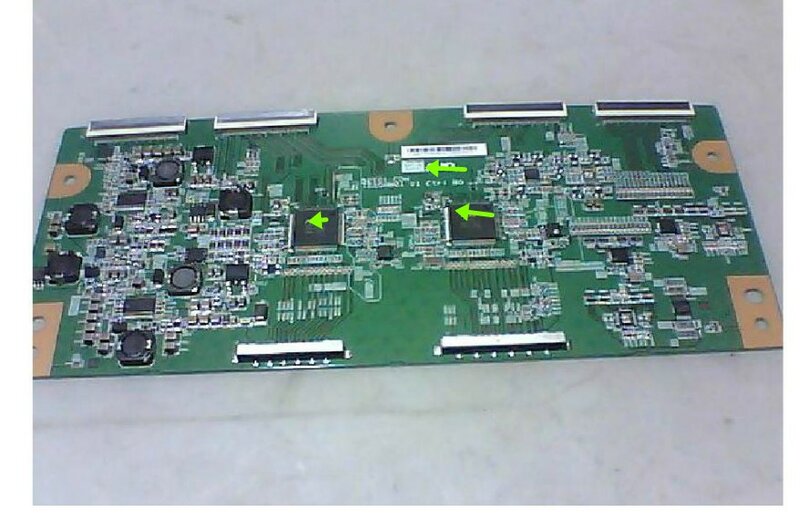 لوحة LCD T520HW01 V1 52T01-COH 52T01-C0H لوحة المنطق الاتصال مع لوحة توصيل T-CON
