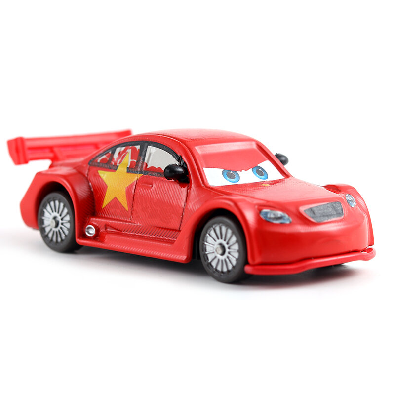 Coches Disney coche de Pixar 3 dragón chino McQueen coche Jackson Storm Ramirez 1:55 coche de juguete de Metal de aleación juguetes para niños regalo de cumpleaños