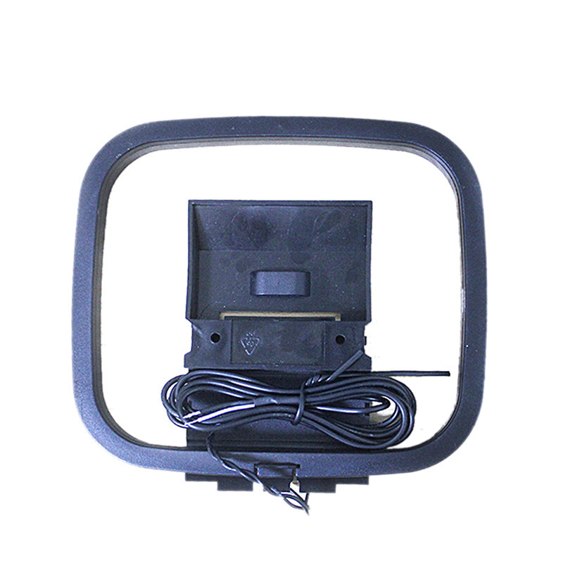 Mini Universal FM/AM Loop Antenna for Sony Sharp Chaine Stereo AV Receiver Systems Connector Receiver