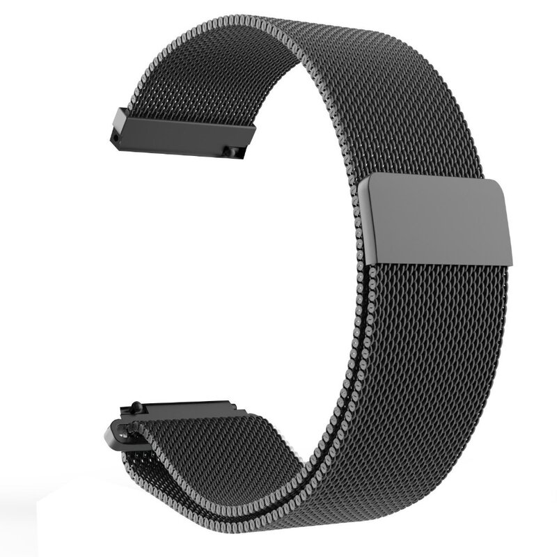 20mm 22mm Width Stainless Steel Band for Samsung Galaxy Watch 42mm 46mm Milanese Wristband Metal Magnetic Release Strap