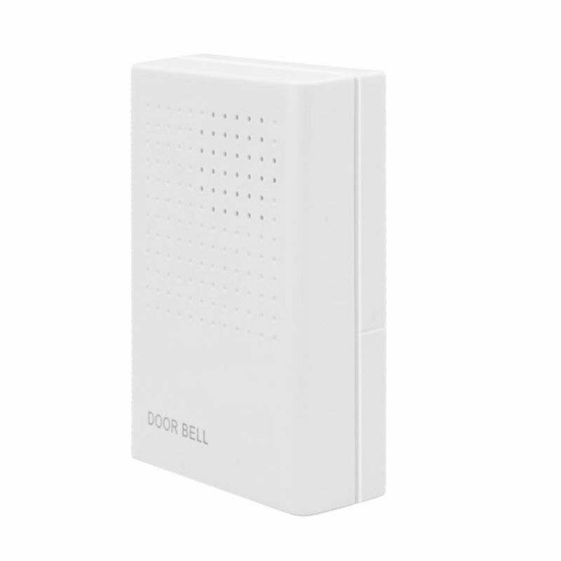 Wired Door Bell Chime DC 12V Vocal Wired Doorbell Welcome Door Bell For Office Home Security Access Control System White