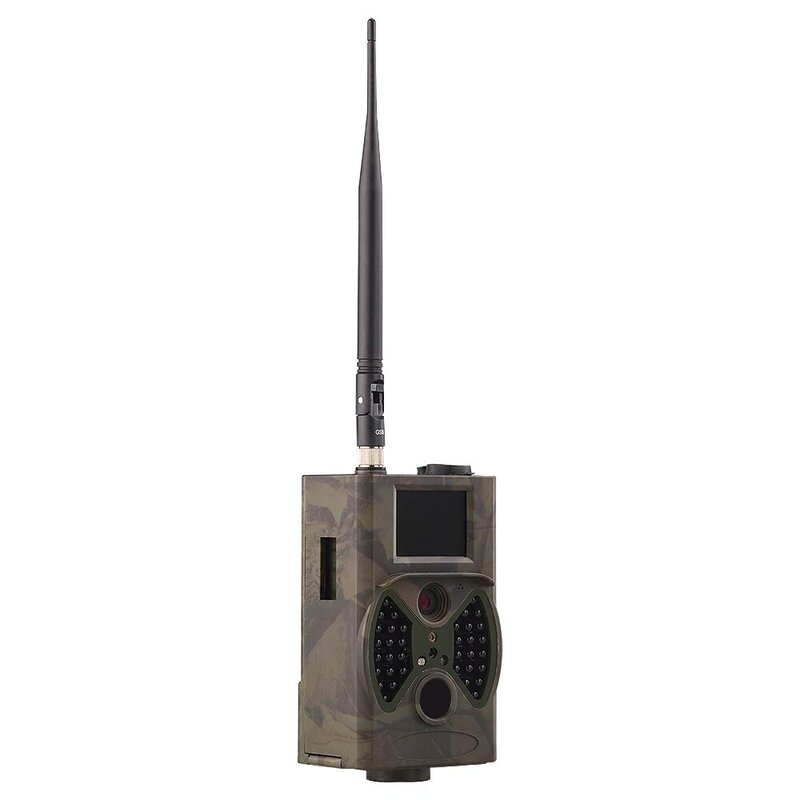 Waterproof Wildlife Trail Camera, 16MP, visão noturna, sem fio Photo Trap, Vigilância, Armadilha, 2G, MMS, SMS, SMTP, HC300M