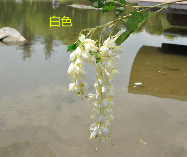 Factory outlets] jasmine flower factory simulation artificial flowers simulation flower opening with wedding housewarming