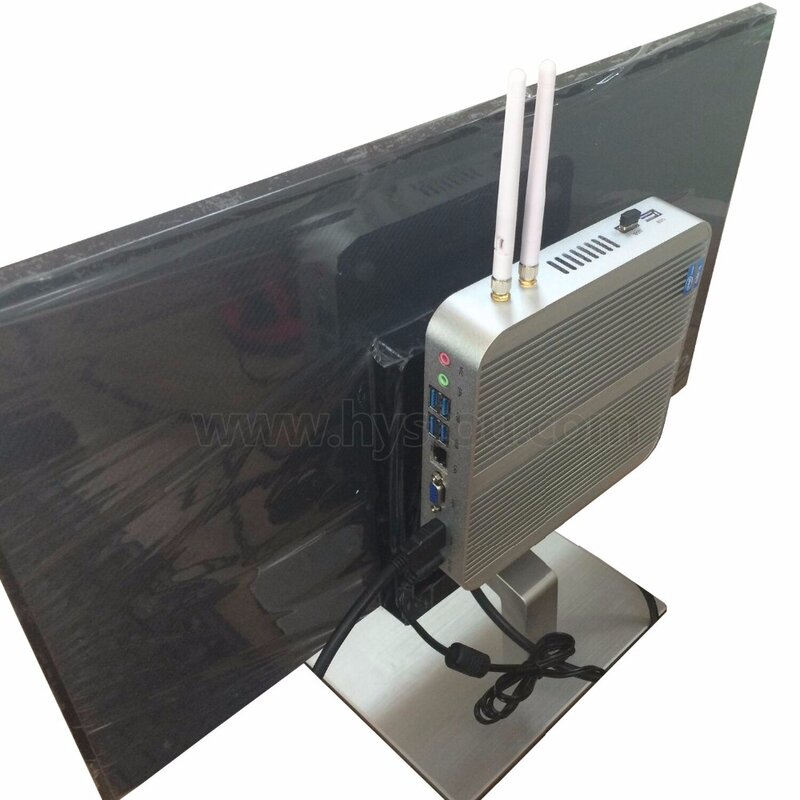 จัดส่งฟรีUltra Slim Solid VESA Mount 11*11 ซม.วงเล็บVESAสำหรับติดตั้งFanless Mini PC LCD 8 สกรู