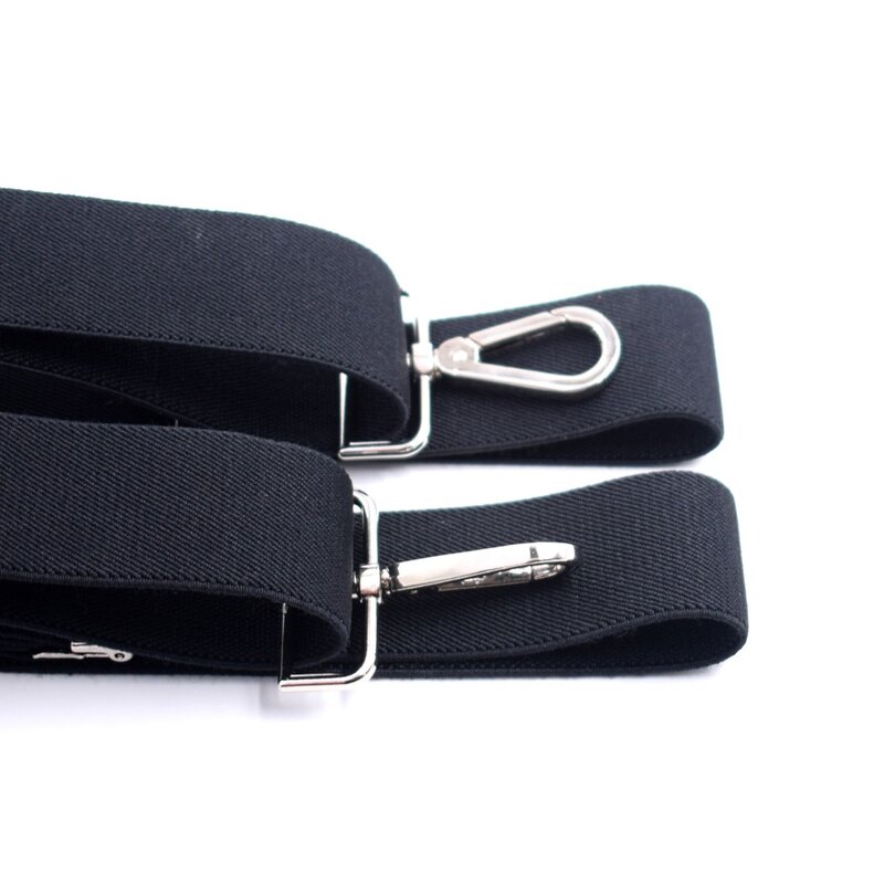 Tirante de suspensórios para homens, cinta elástica com gancho forte de suspensórios 3.5*120cm crbd0331