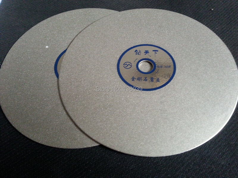 6 inch diamond flat polishing lap discs for lapidary , polishing tools grit #320