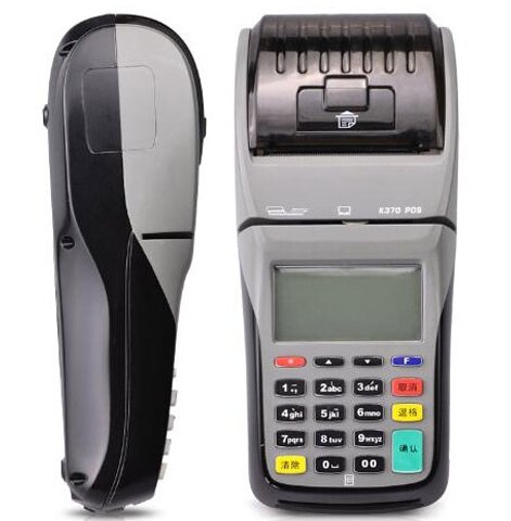 4 5.5 인치 nfc pos 터미널, 안드로이드 시스템 스마트 카드 지불 시스템 13.56MHZ RFID 회원 관리