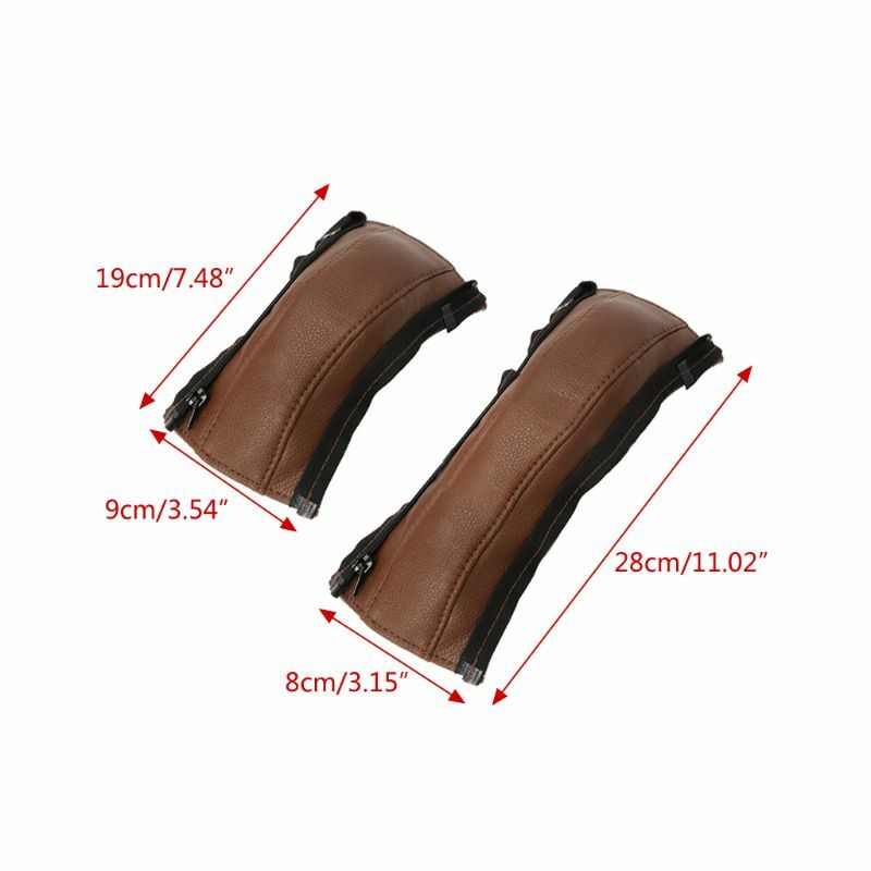 4pcs/Set Pram Stroller Accessories Leather Covers Handle Wheelchairs Baby Armrest Pu Protective Case for Yoyaplus