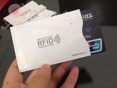 Rfid-proteção anti-rfid cartão, protetor anti-rfid, manga de proteção, carrinho de crédito, sem proteção saco, 1 parte