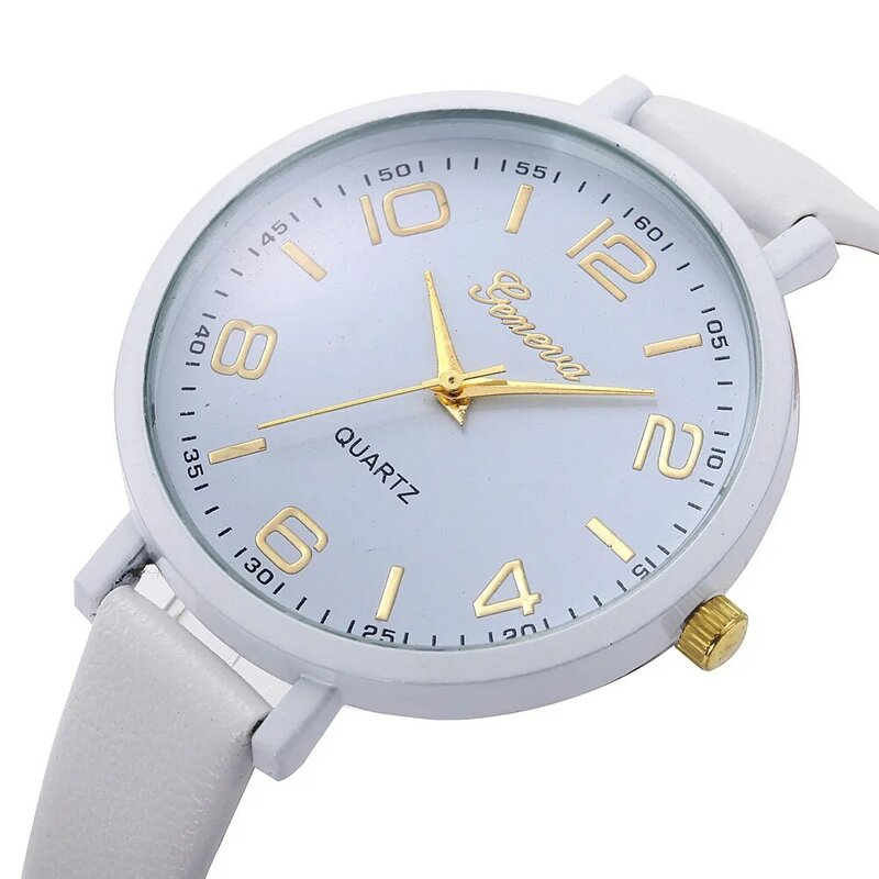 Новые часы для девочек модные женские часы аналоговые кварцевые часы с круглым циферблатом браслет для дам модные часы reloj mujer999