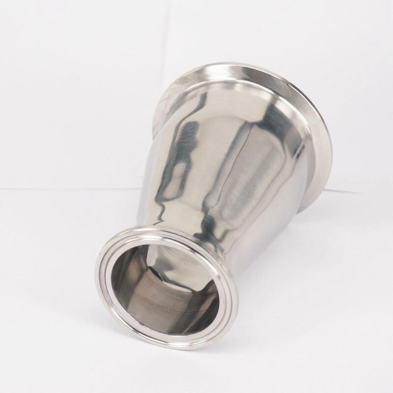 Connecteur de raccord de tuyau sanitaire en acier inoxydable 304, 76mm à 51mm de diamètre de 3 "à 2"