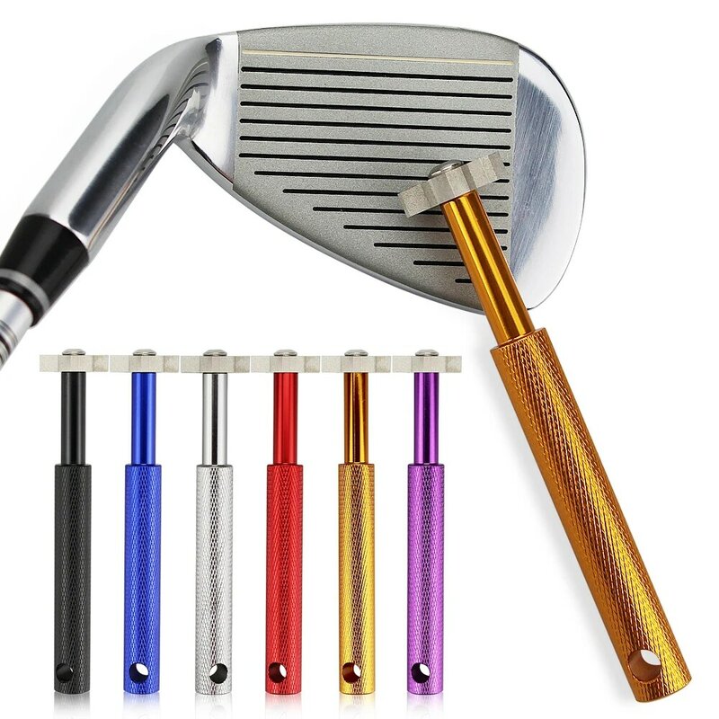 ゴルフクラブシャープナー,カッティングツール,合金,強力なウェッジ,6色