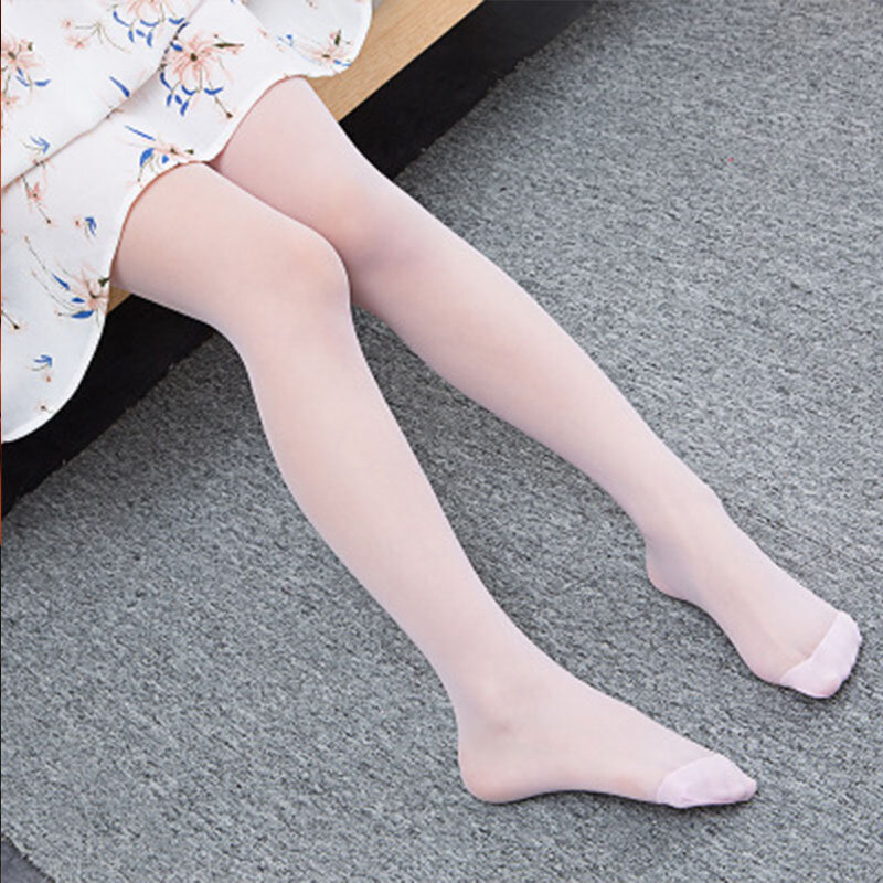 Children Stockings For Girls Summer Five Colors Babys Pantyhose Ballet Dance Tights for Kids Stockings Ultra-thin Dance Stocking