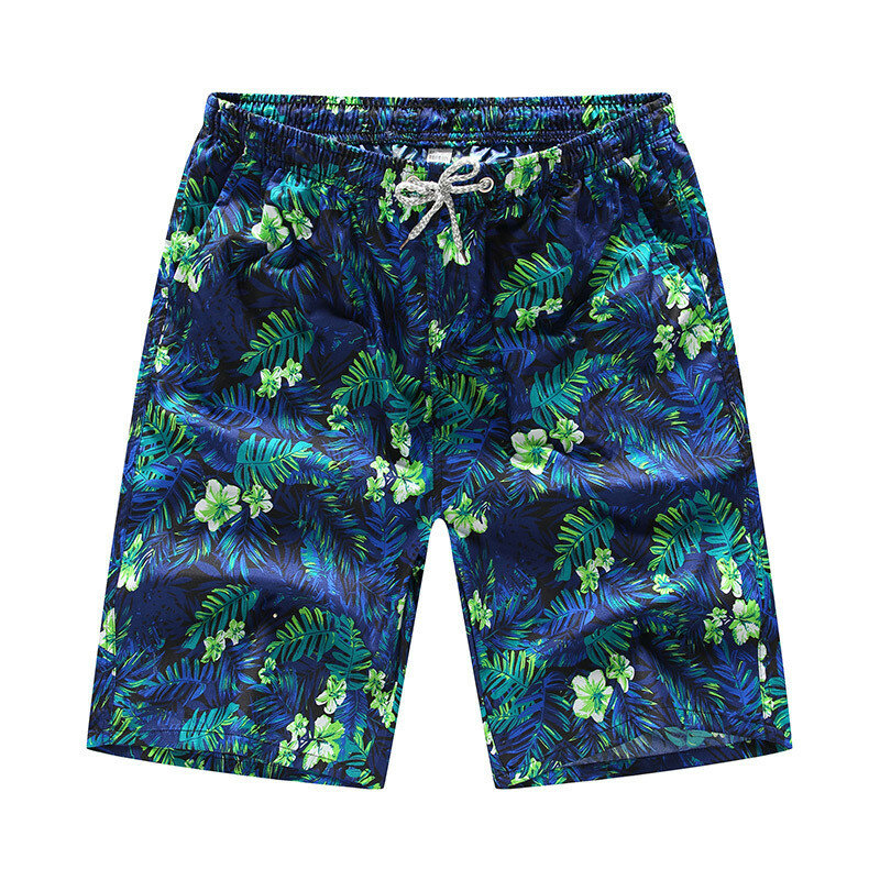 Men Printed Beach Shorts Quick Dry Running Shorts Swimwear Swimsuit Swim Trunks Beachwear Sports Shorts Board Shorts Plus Size