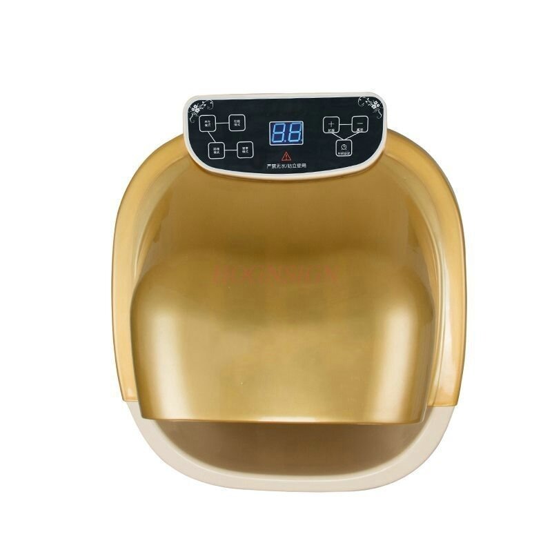 Elektryczny głęboki beczka masażer do stóp automatyczne ogrzewanie Footbath podeszwowy sprzęt do mycia nóg pianka do kąpieli umywalka do domu stopy czysty masaż