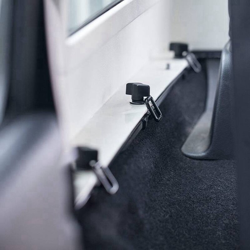 Marlaa 8-Pack di Carico del Rimorchio Montaggio Superficiale Tie-Imbottiture Anelli a D per Jeep Wrangler Tie-Imbottiture anelli a D per Jeep Wrangler TJ YJ JK JL