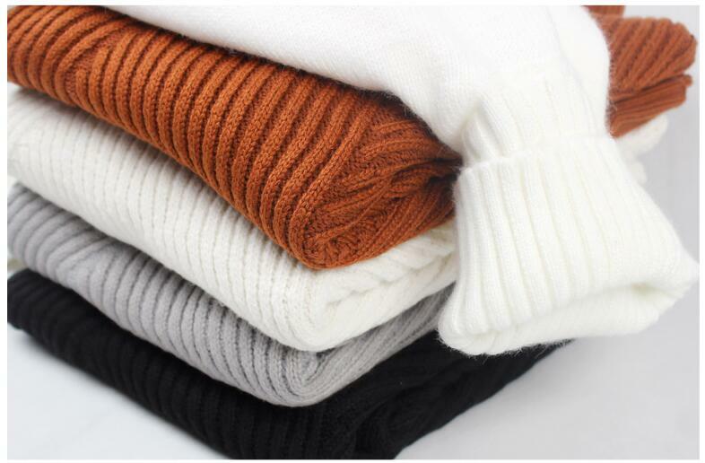 Sweter pulôver de lã camisola masculina de grandes dimensões pescoço de tartaruga sweter pull jumper estilo coreano branco