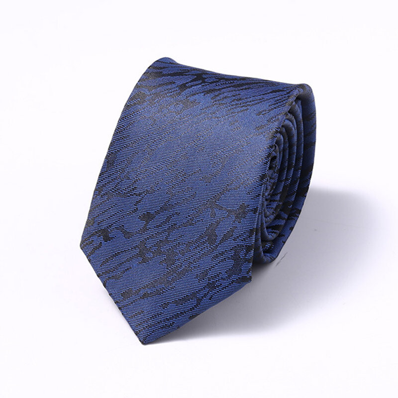 Corbata delgada de seda para hombre, corbatas de cuello hechas a mano, azul y rojo, fiesta de boda, 6 cm y 8 cm, 130 estilos