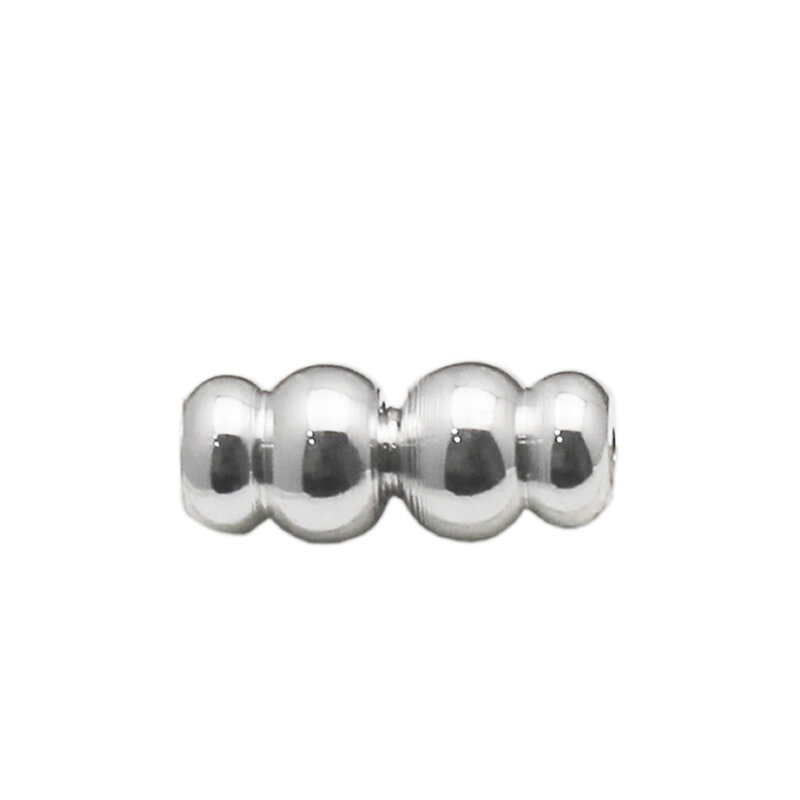 Beadsnice Sterling Silver za baryłkę śruby klamrami biżuteria ustalenia Twist klamrami dla bransoletka lub naszyjnik podejmowania numer ID 34942