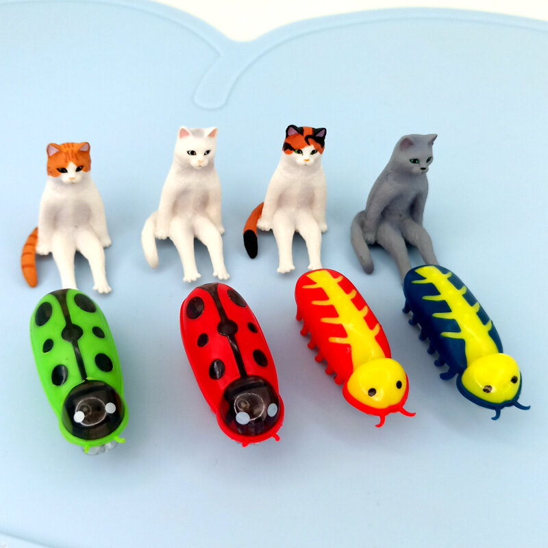 Micro juguete robótico de movimiento rápido para entretener a tus mascotas, juguetes para gatos, juguetes para gatos